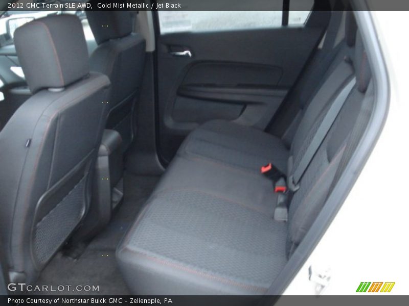 Gold Mist Metallic / Jet Black 2012 GMC Terrain SLE AWD