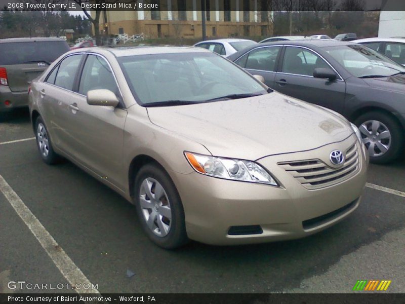 Desert Sand Mica / Bisque 2008 Toyota Camry LE