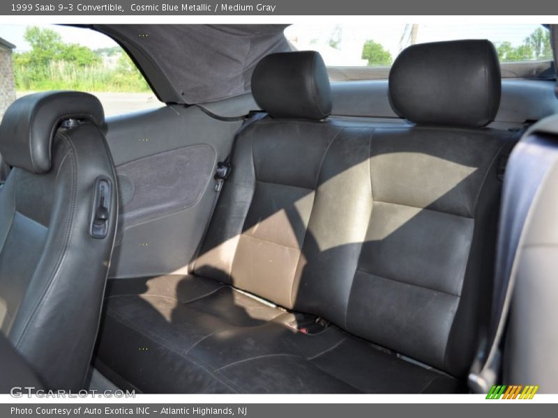 Cosmic Blue Metallic / Medium Gray 1999 Saab 9-3 Convertible