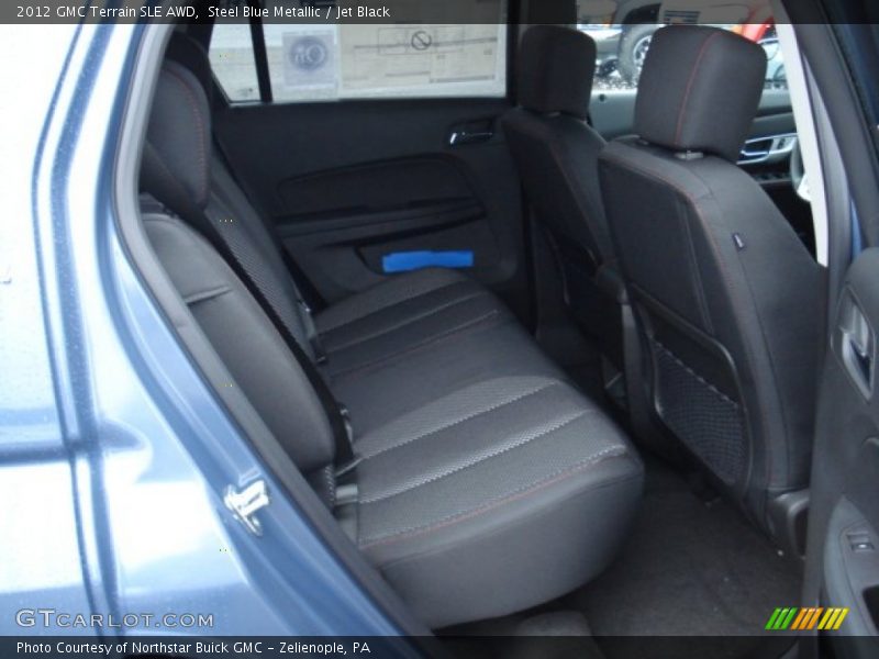 Steel Blue Metallic / Jet Black 2012 GMC Terrain SLE AWD