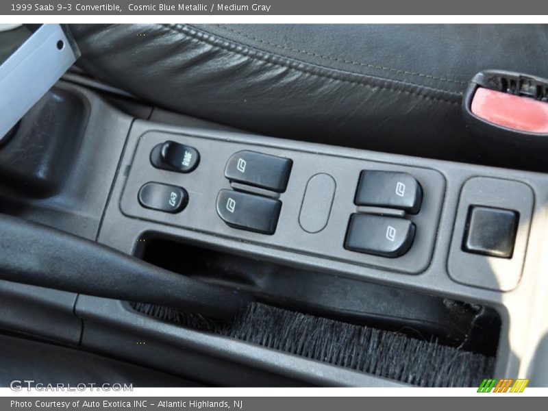 Cosmic Blue Metallic / Medium Gray 1999 Saab 9-3 Convertible