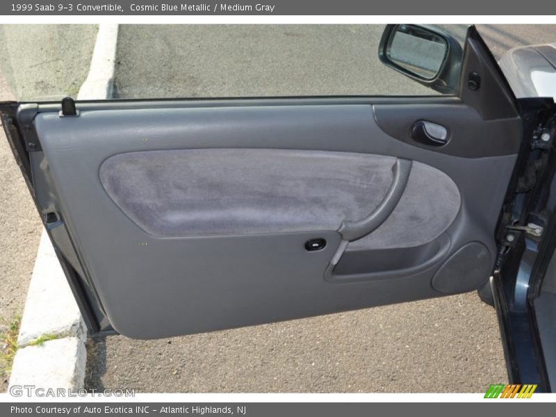 Cosmic Blue Metallic / Medium Gray 1999 Saab 9-3 Convertible