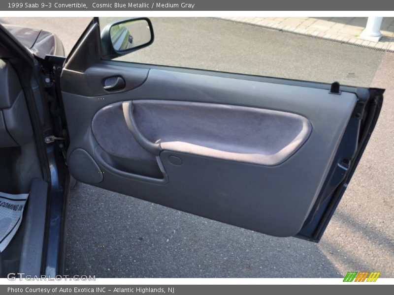 Cosmic Blue Metallic / Medium Gray 1999 Saab 9-3 Convertible