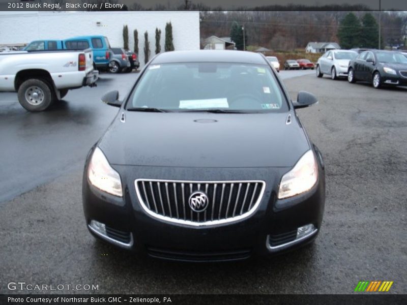 Black Onyx / Ebony 2012 Buick Regal