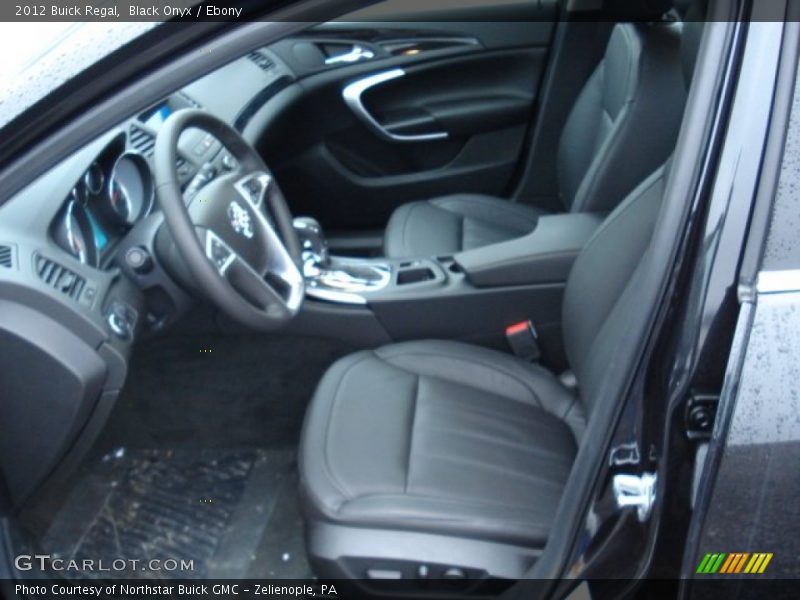 Black Onyx / Ebony 2012 Buick Regal