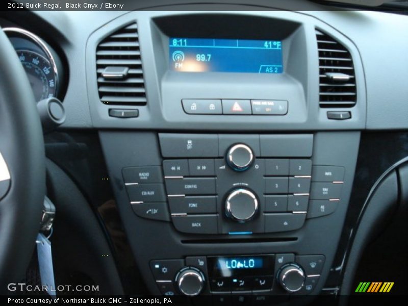 Black Onyx / Ebony 2012 Buick Regal