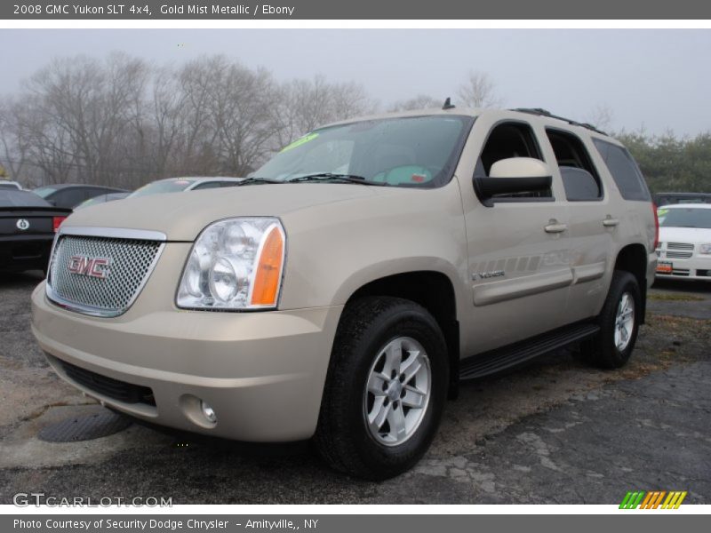 Gold Mist Metallic / Ebony 2008 GMC Yukon SLT 4x4
