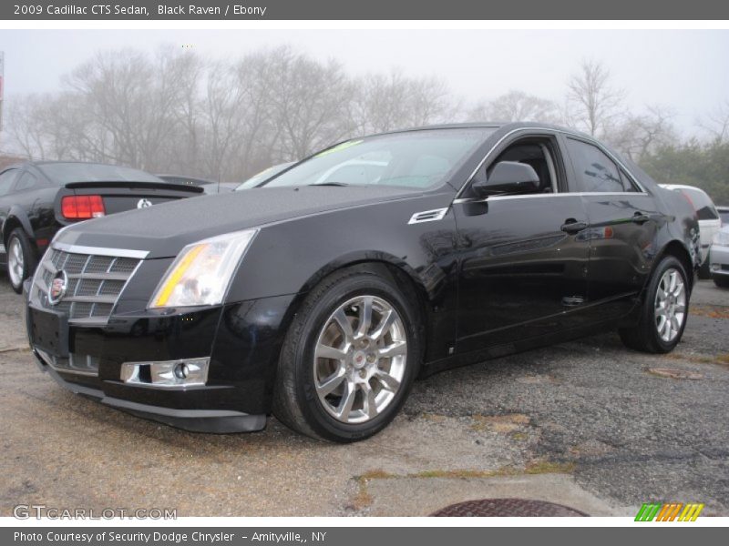 Black Raven / Ebony 2009 Cadillac CTS Sedan