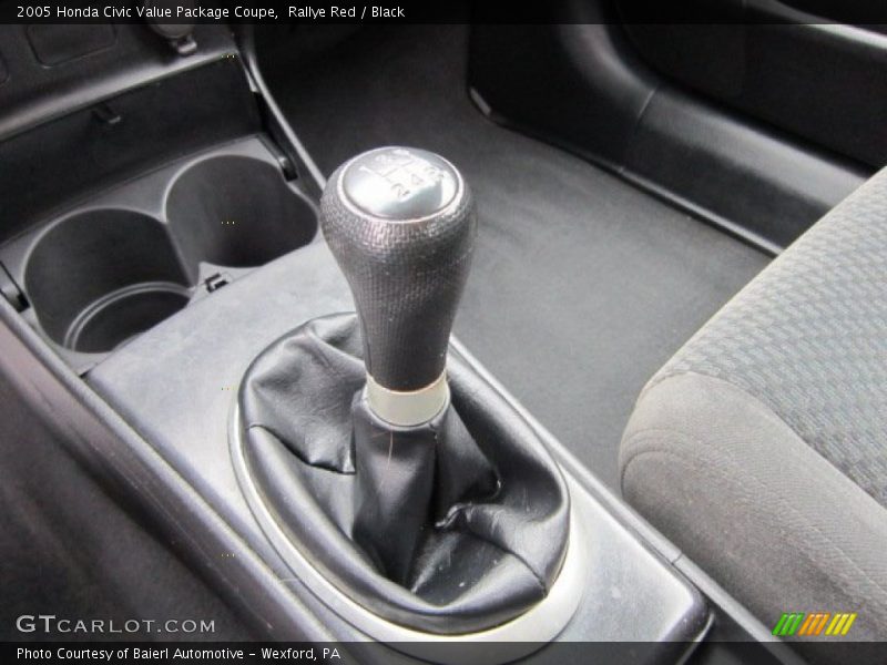  2005 Civic Value Package Coupe 5 Speed Manual Shifter