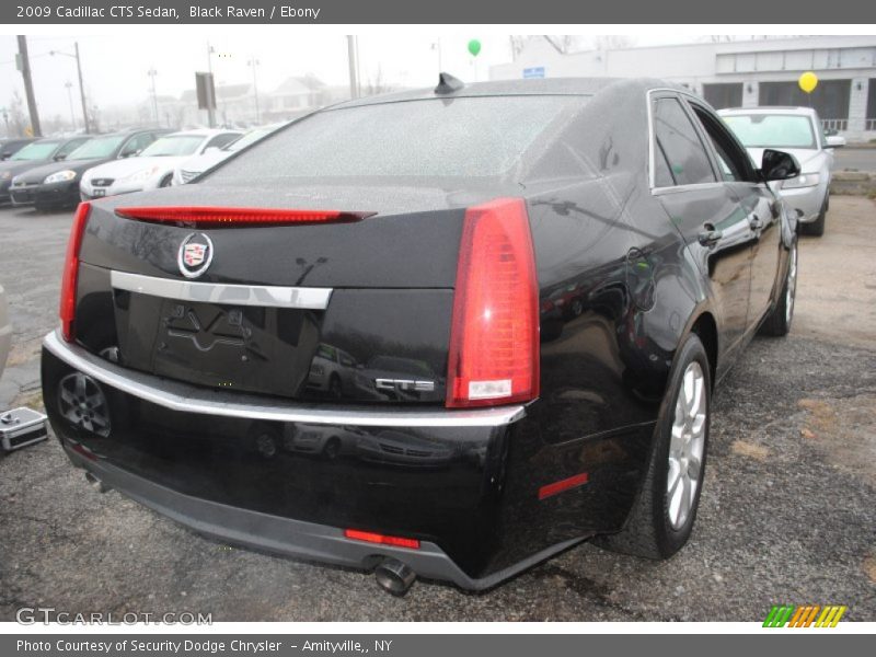 Black Raven / Ebony 2009 Cadillac CTS Sedan
