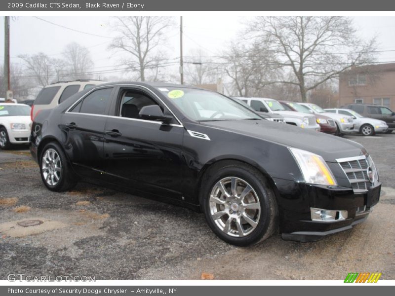 Black Raven / Ebony 2009 Cadillac CTS Sedan