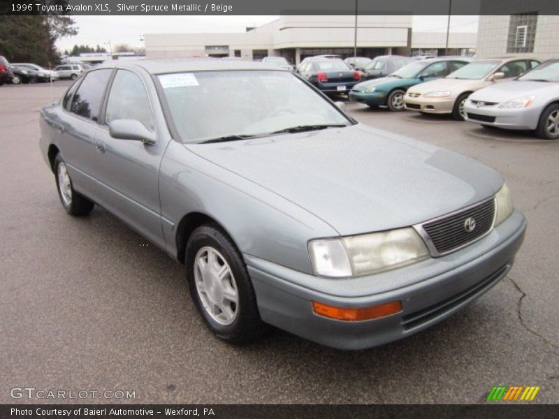 Silver Spruce Metallic / Beige 1996 Toyota Avalon XLS