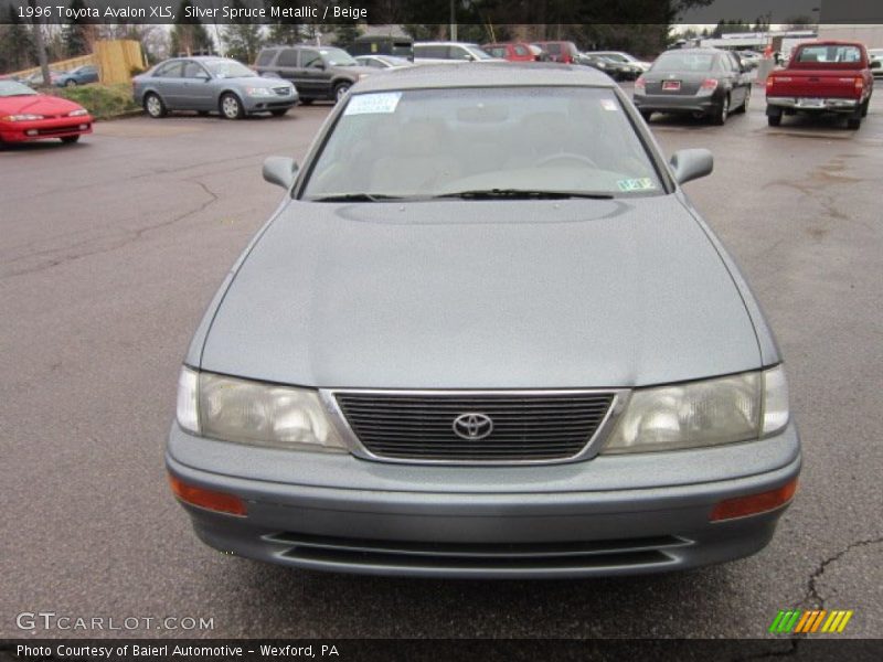 Silver Spruce Metallic / Beige 1996 Toyota Avalon XLS