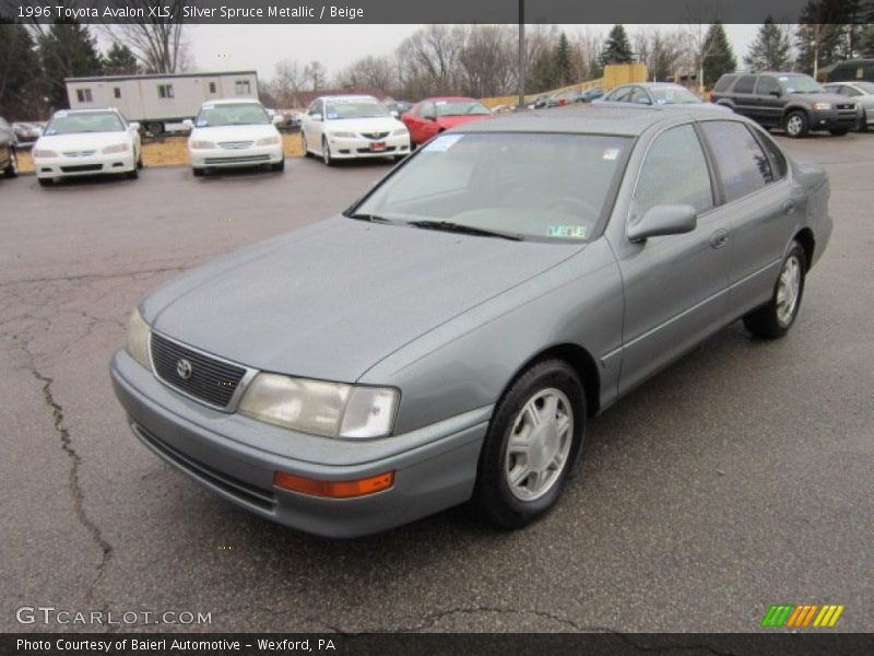 Silver Spruce Metallic / Beige 1996 Toyota Avalon XLS