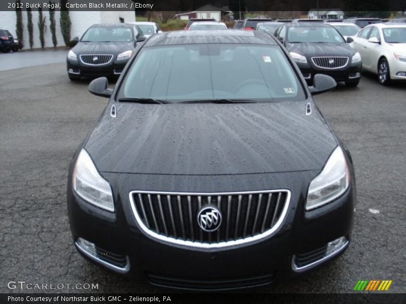 Carbon Black Metallic / Ebony 2012 Buick Regal