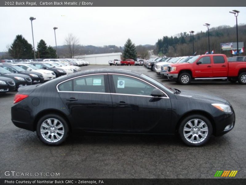 Carbon Black Metallic / Ebony 2012 Buick Regal