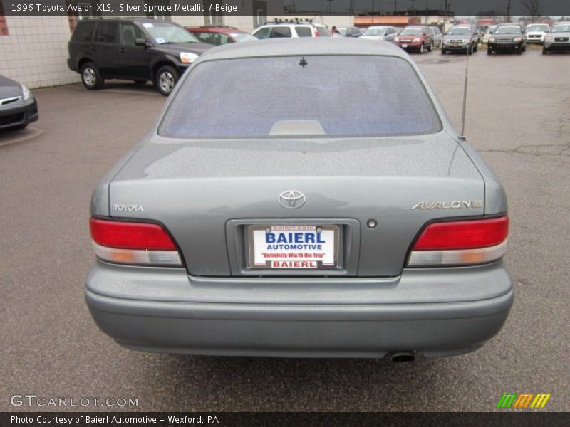 Silver Spruce Metallic / Beige 1996 Toyota Avalon XLS