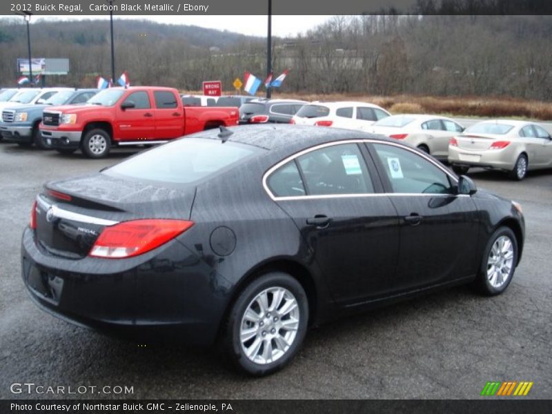 Carbon Black Metallic / Ebony 2012 Buick Regal