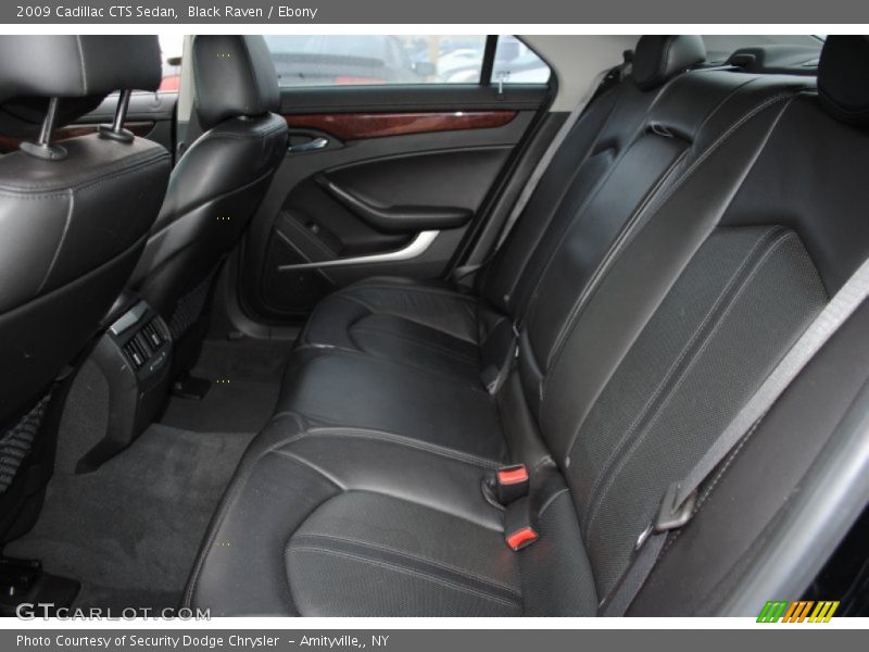 Black Raven / Ebony 2009 Cadillac CTS Sedan