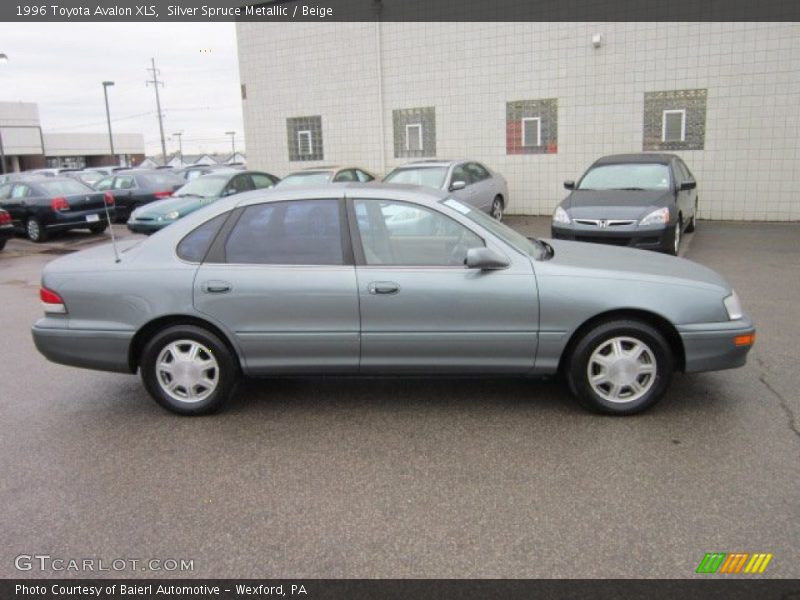 Silver Spruce Metallic / Beige 1996 Toyota Avalon XLS