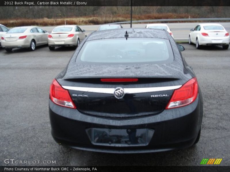 Carbon Black Metallic / Ebony 2012 Buick Regal