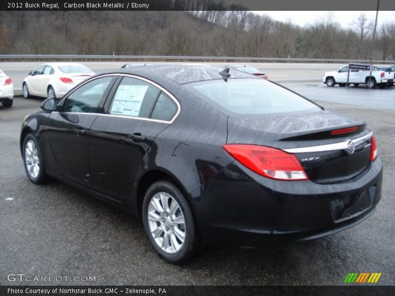 Carbon Black Metallic / Ebony 2012 Buick Regal
