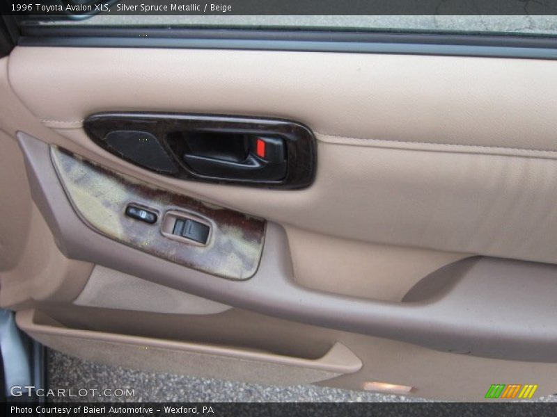 Silver Spruce Metallic / Beige 1996 Toyota Avalon XLS