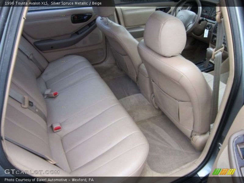 Silver Spruce Metallic / Beige 1996 Toyota Avalon XLS