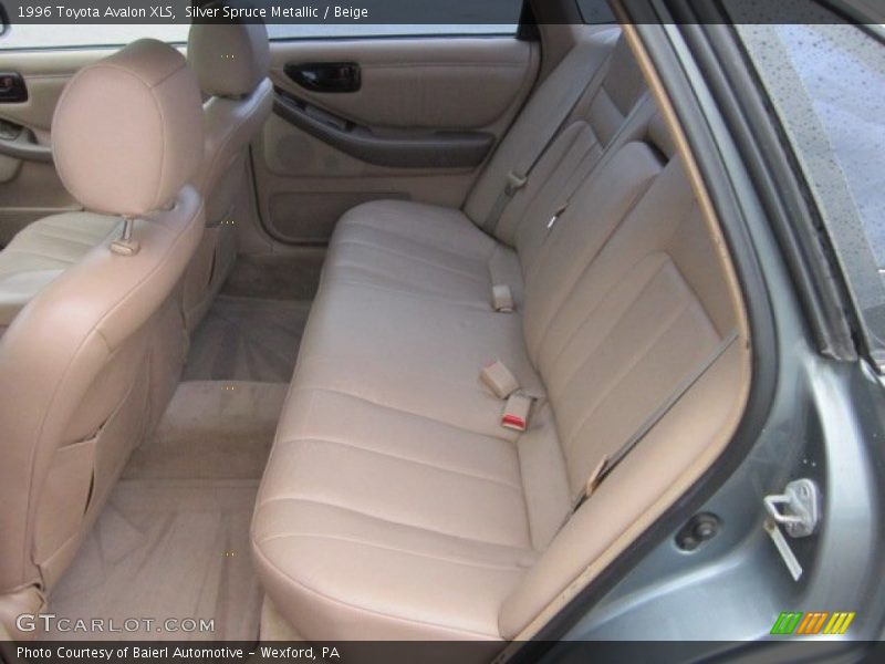 Silver Spruce Metallic / Beige 1996 Toyota Avalon XLS