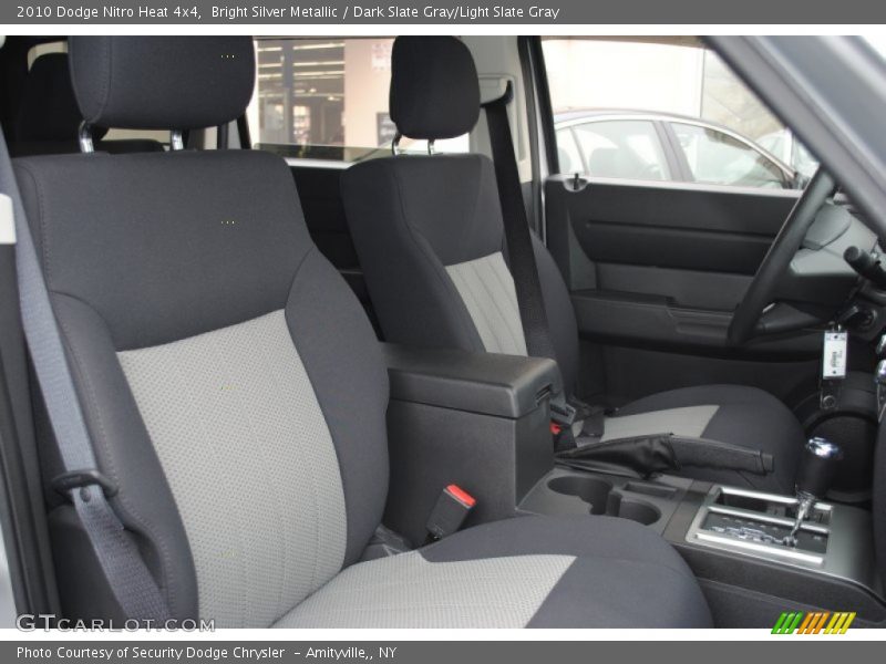 Bright Silver Metallic / Dark Slate Gray/Light Slate Gray 2010 Dodge Nitro Heat 4x4