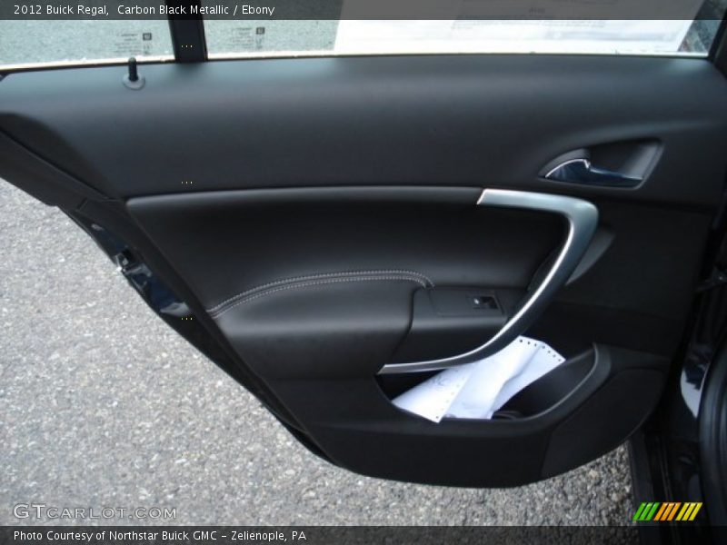 Carbon Black Metallic / Ebony 2012 Buick Regal