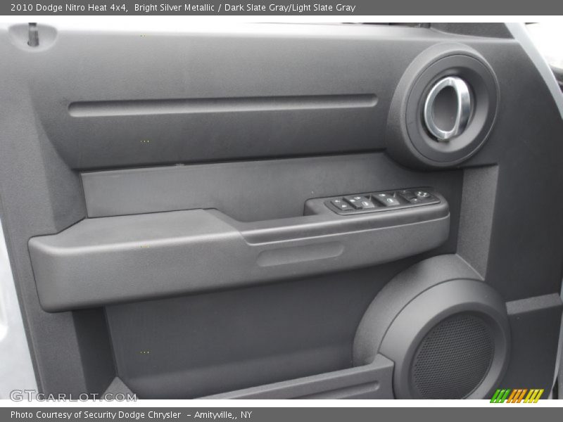 Bright Silver Metallic / Dark Slate Gray/Light Slate Gray 2010 Dodge Nitro Heat 4x4