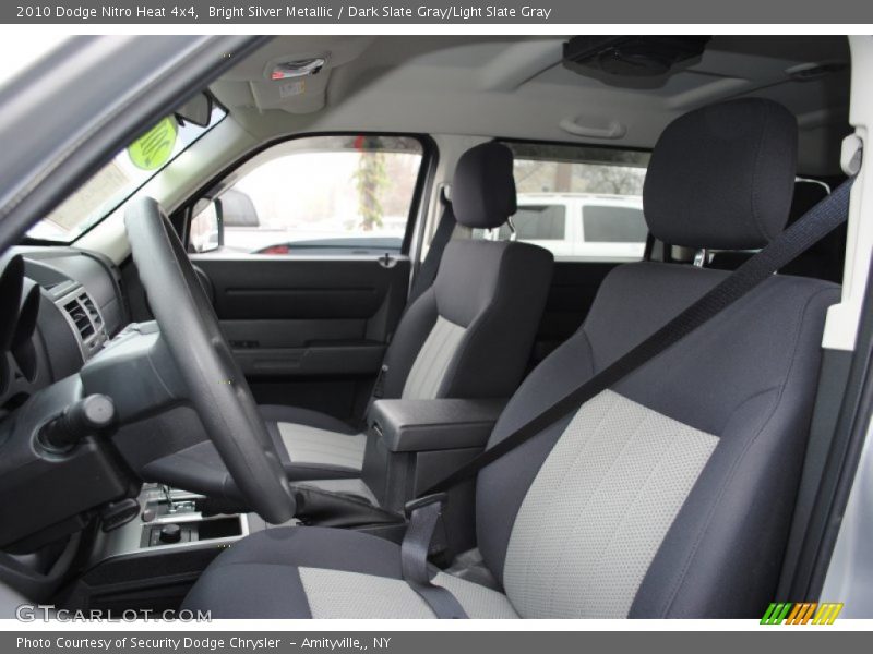 Bright Silver Metallic / Dark Slate Gray/Light Slate Gray 2010 Dodge Nitro Heat 4x4