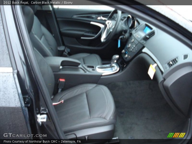 Carbon Black Metallic / Ebony 2012 Buick Regal