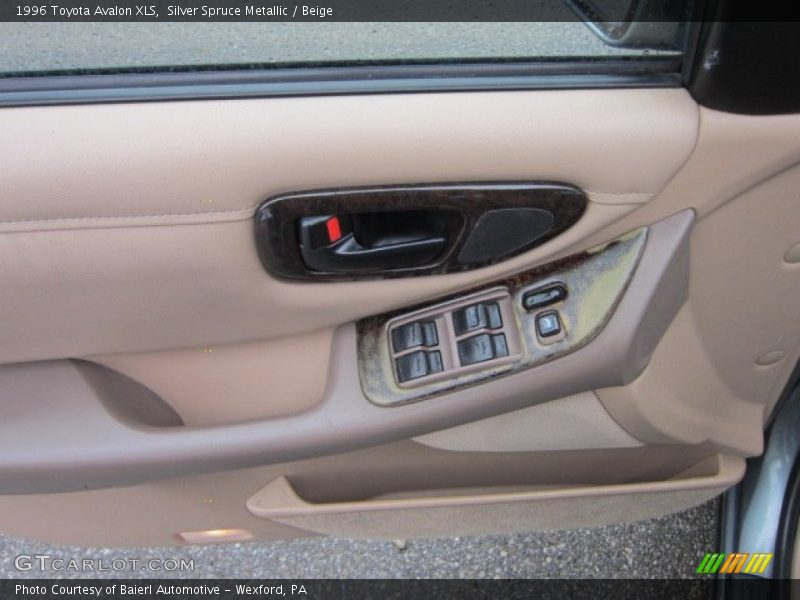 Silver Spruce Metallic / Beige 1996 Toyota Avalon XLS