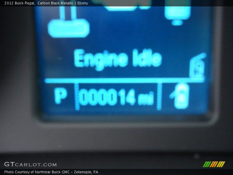 Carbon Black Metallic / Ebony 2012 Buick Regal