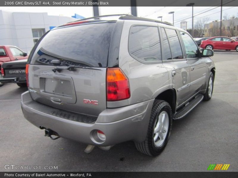 Steel Grey Metallic / Ebony Black 2006 GMC Envoy SLT 4x4