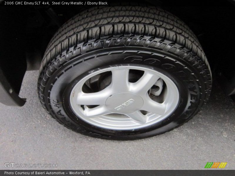 Steel Grey Metallic / Ebony Black 2006 GMC Envoy SLT 4x4