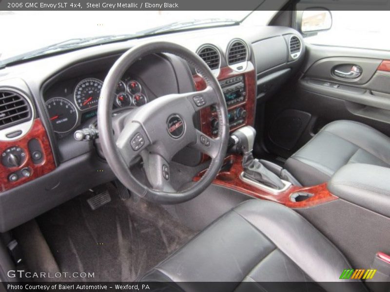 Steel Grey Metallic / Ebony Black 2006 GMC Envoy SLT 4x4