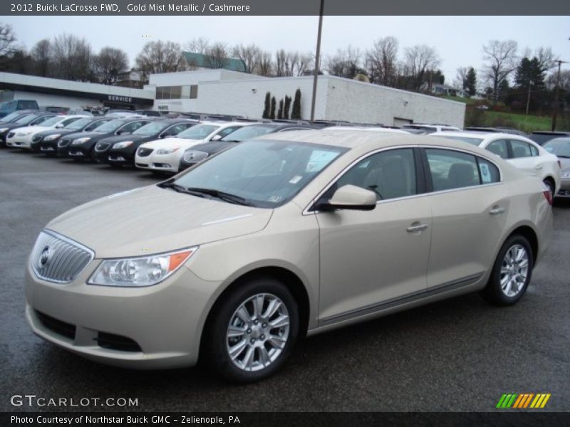 Gold Mist Metallic / Cashmere 2012 Buick LaCrosse FWD