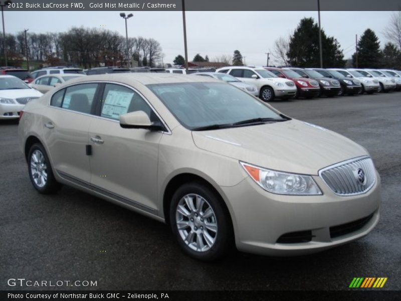 Gold Mist Metallic / Cashmere 2012 Buick LaCrosse FWD