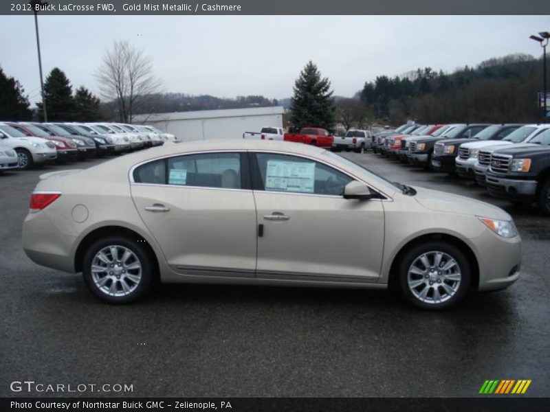 Gold Mist Metallic / Cashmere 2012 Buick LaCrosse FWD