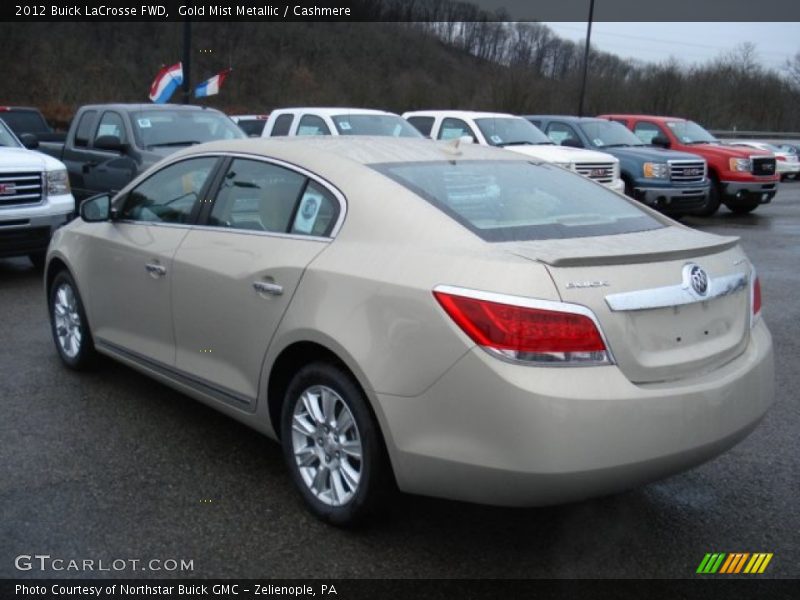 Gold Mist Metallic / Cashmere 2012 Buick LaCrosse FWD