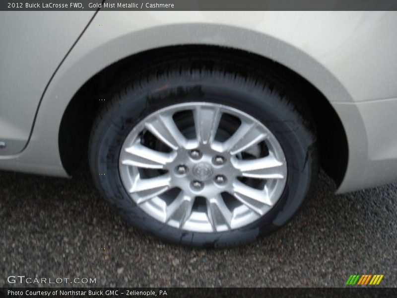 Gold Mist Metallic / Cashmere 2012 Buick LaCrosse FWD
