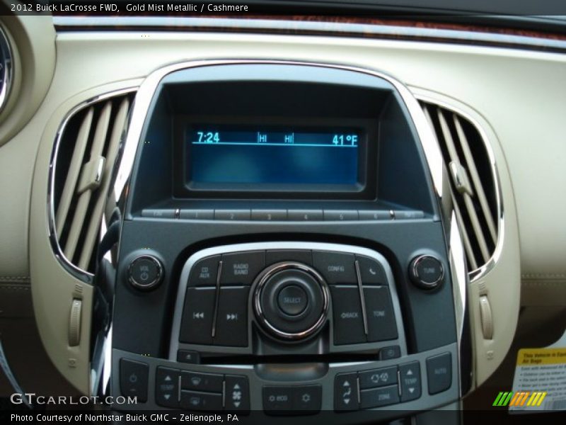 Gold Mist Metallic / Cashmere 2012 Buick LaCrosse FWD