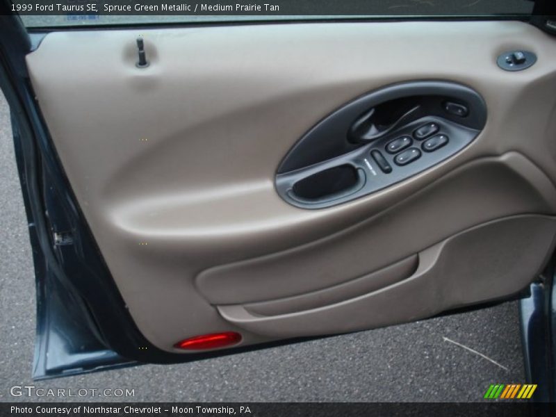 Spruce Green Metallic / Medium Prairie Tan 1999 Ford Taurus SE