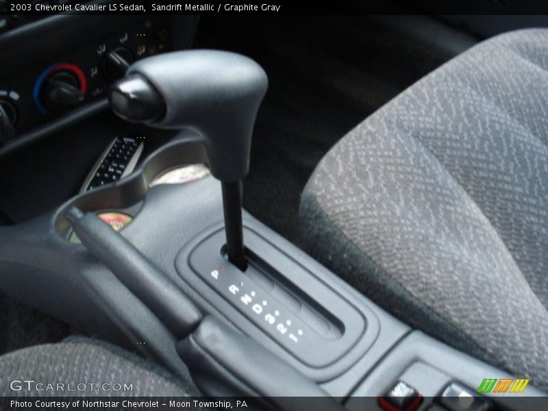  2003 Cavalier LS Sedan 4 Speed Automatic Shifter