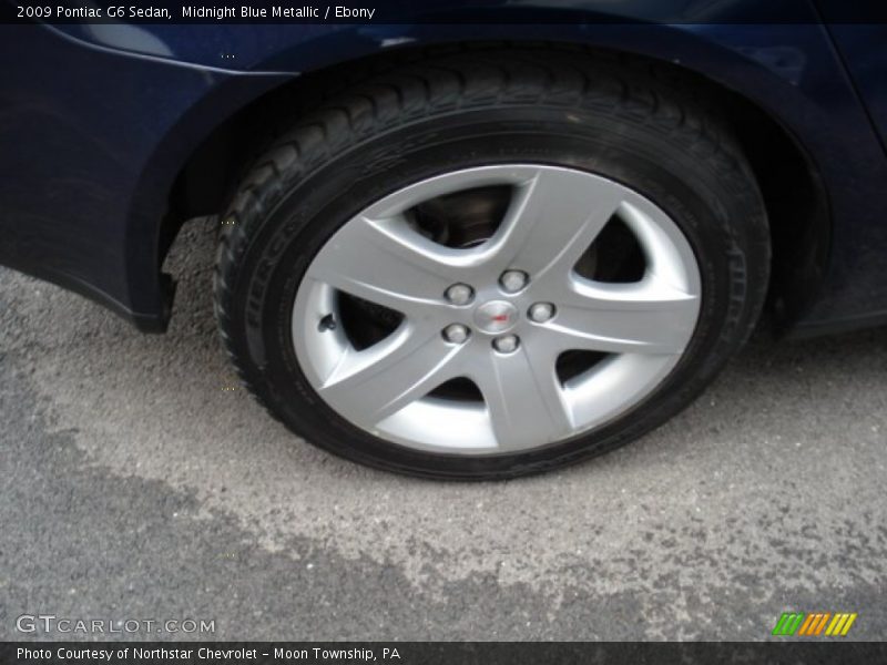 Midnight Blue Metallic / Ebony 2009 Pontiac G6 Sedan