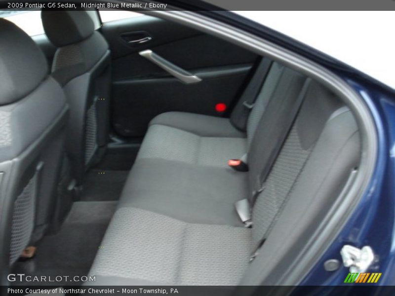 Midnight Blue Metallic / Ebony 2009 Pontiac G6 Sedan