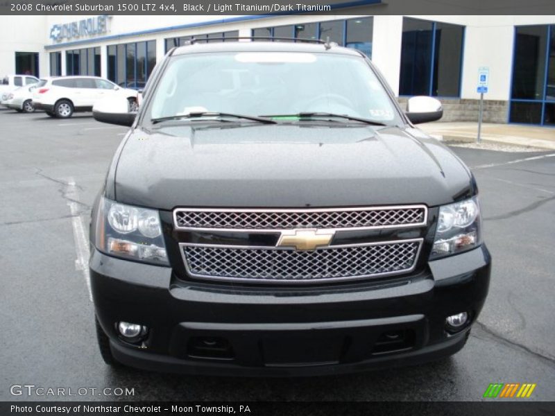 Black / Light Titanium/Dark Titanium 2008 Chevrolet Suburban 1500 LTZ 4x4
